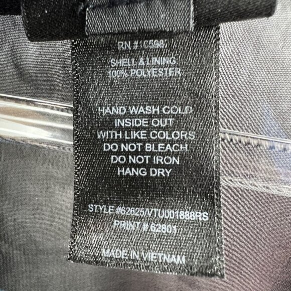 Anthropologie Kate & Lily 12 Ruffled Babydoll Floral Black Chiffon Smocked Dress - Picture 15 of 16